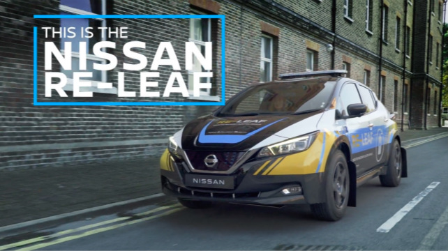 日產RE-LEAF概念車，有電，更有安全感！